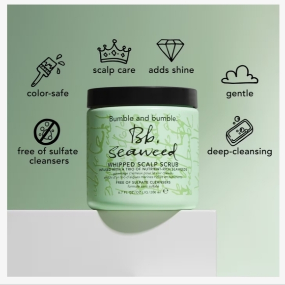 Bumble and Bumble Seaweed Nourishing Whipped Scalp Scrub - Picture 3 of 6